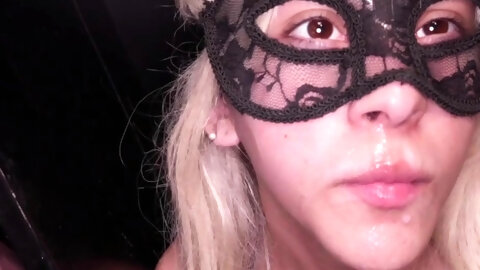 Amateur blonde teen sucks dick in hot pov blowjob sex tape