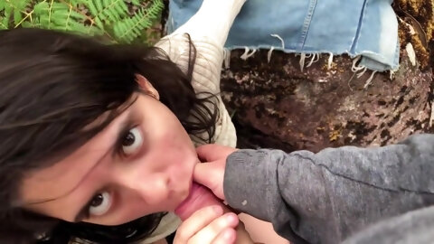 In The Forest With My Stepsister Hottie With Morning Sex