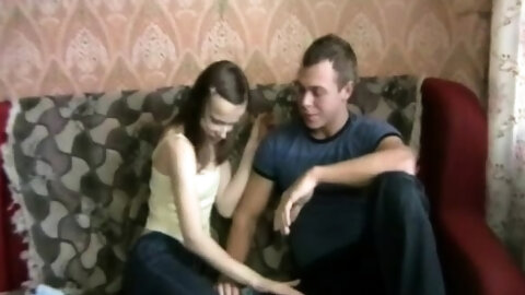 Delicious brunette youngster coitus in porno