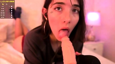 Jessy funny amateur teen brunette toying