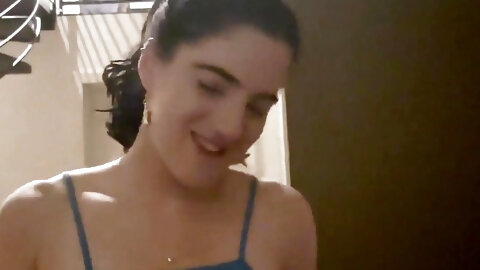 DoorDash Delivery Girl Gets a Sensual Ass Fuck and Creampie - Vanessa Cliff