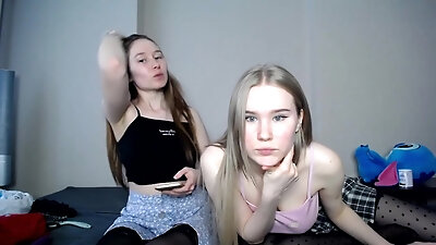 Foot fetish cam of two siblings